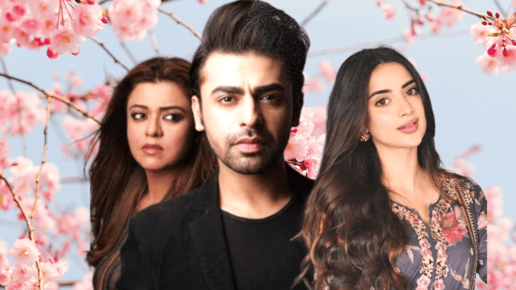 Maria Wasti, Farhan Saeed and SaboorAly Drama Teri Chaun Mein. 