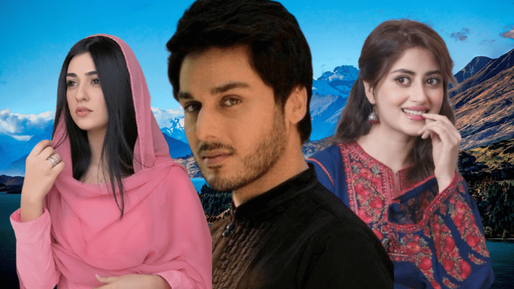 Sarah Khan, Ahsan Khan and Sajal Ali Drama Gohar-e-Nayab. 