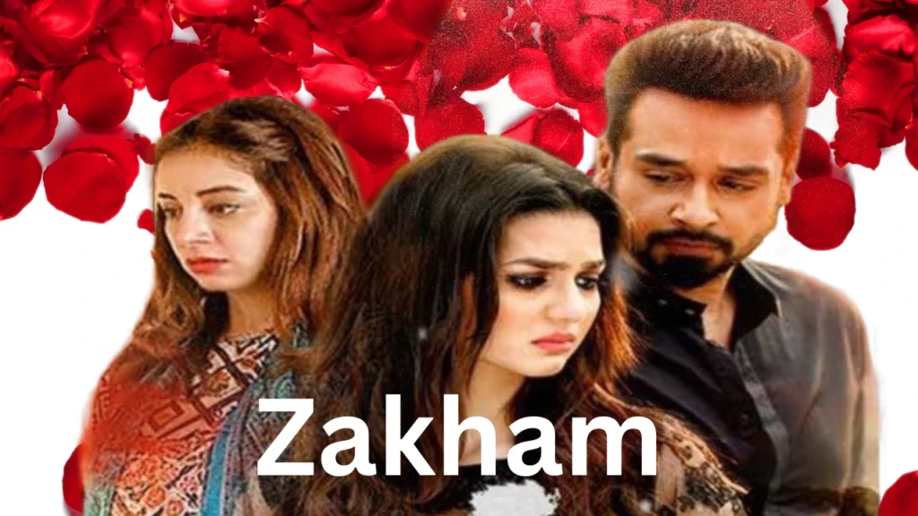 Faysal Qureshi, Sarwat Nazir, Madiha imam drama Zakham. 